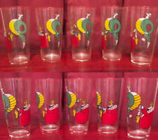 1933 Otto Soglow Little King 5 Drinking Glasses picture