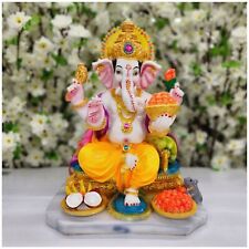 Large Ganesha Statue Lord Ganesh Figurine Hindu Good Luck Ganapti Sculpture Gift picture