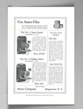 Ansco Cameras / Dallmeyer Dallon Telephoto Lens vintage 1923 Print Ad picture