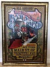 RARE WALT DISNEY WORLD RAILROAD MAIN ST FRONTIERLAND 31