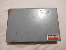 Vintage Crescent LMB-15 15 PC 1/4 Drive Socket Wrench Kit picture