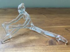 Crystal Ballerina Tying Shoes Signed by Artist 1987 Milon Townsend picture