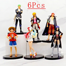6 Pcs Set Bandai Anime Action Figures One Piece Luffy-Theater Edition-Limited picture