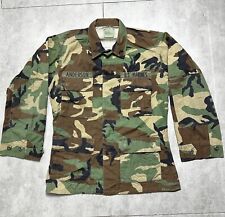 vintage 80s US marines woodland camo hot weather  jacket small regular w pins picture