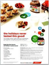 2019 Nutella Ferrero Hazelnut Chocolate Spread Recipe Raspberries Print Ad picture