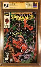 1991 MARVEL SPIDER-MAN #8 CGC SS 9.8 SIGNED TODD McFARLANE CUSTOM SPIDEY LABEL picture