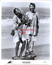 Vintage 1975 Movie Man Friday Peter O'Toole & Richard Roundtree Press Release picture