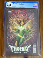 Phoenix Resurrection Return Of Jean Grey #4 Variant Edition 1:25 Singh CGC 9.4 picture