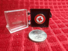 Red Cross Pin Five Year Enamel Vintage Lapel Service Badge Uniform picture