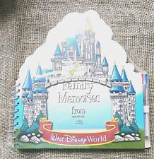 New Sealed Vintage Walt Disney World Parks Castle Family Memories Photo Album picture