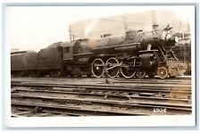 1923 Erie Locomotive Baldwin Train #2936 K-5-A Railroad RPPC Photo Postcard picture