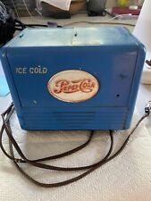 VTG. PEPSI PCR-5 RADIO BLUE “SODA COIN OP COLA MACHINE LOOK” 1950’s picture