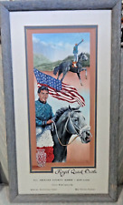 1991 All American Futurity QH Race Sport Royal Quick Dash Horse Art Oil Painting picture