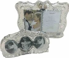 Lenox Gorham 1831 Sentimental Traditions Crystal Invitation Wedding Frame 5x7 picture