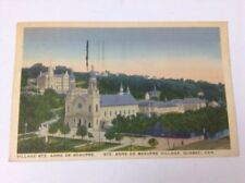 Quebec Canada Village St Anne De Beauport Vintage Color Postcard Posted 1941 picture