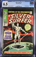 Silver Surfer (1968) #1 CGC FN+ 6.5 Origin Issue 1st Solo Title Marvel 1968 picture