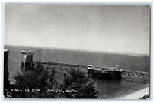 c1940 Kingsley Dam Exterior View Ogallala Nebraska NE Vintage Antique Postcard picture
