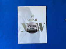 1994 ORIGINAL Volvo S70 Look At Volvo Now Advertising Sales Brochure picture