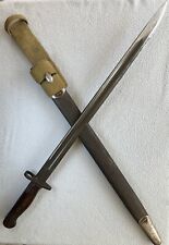1921 Lithgow Australian P1907 Bayonet w/Scabbard. Early Insp. Marks MUST SEE picture