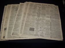 1863 HARTFORD EVENING PRESS NEWSPAPER LOT OF 24 - CIVIL WAR - NTL 16A picture
