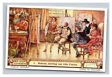 Vintage Liebig Trade Card - Dutch - Complete Set of 6 - Peter Paul Rubens Artist picture