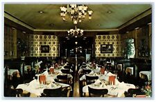 c1960 Interior View Dining Alps Restaurant Jersey City New Jersey NJ Postcard picture