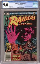 Raiders of the Lost Ark Movie #1 CGC 9.0 1981 4087253004 picture