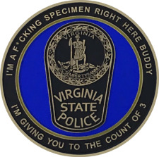 DL7-14 Virginia State Police VSP Trooper Charles Specimen Hewitt inspired Challe picture