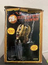 28 inch Bleeding Head Fountain Staright From the Grave Extremely RARE Halloween picture