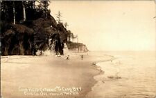 Vtg RPPC Coos Herd Entrance To Coos Bay Oregon People #210 NOKO picture