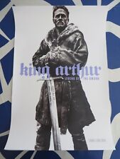 King Arthur 2016 Comic-Con SDCC exclusive 13x20 2017 movie poster Charlie Hunnam picture