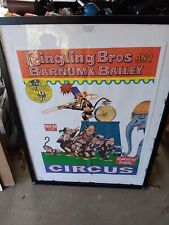 Original Ringling Bros and Barnum Bailey Circus Poster  27 x 21  1970s Rare picture