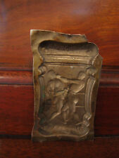 Antique RARE Silversmith's Match Safe Mold Depicting Boxers I'm Your Match picture