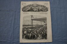 1875 JUNE 19 L'UNIVERS ILLUSTRE - REVUE A LONGCHAMP - FRENCH - NP 8563 picture