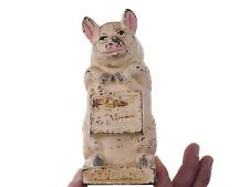 1930's Hubley Thrifty Pig Still bank picture
