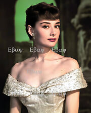 Audrey Hepburn 33 Actress 8X10 Photo Reprint picture