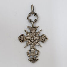Big Russian Silver Cross, 17th century, Oldbelievers  picture