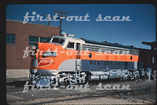 R DUPLICATE SLIDE - Western Pacific WP 804D EMD F-7A picture