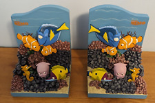 Pixar Finding Nemo Dory Bookends EUC HEAVY Resin Marlin Pearl Hallmark picture