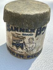 Vintage Antique Banner Boy Toothpick Box Original RARE Advertising picture