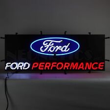 Man Cave Lamp FORD PERFORMANCE NEON SIGN picture