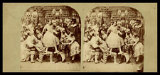 Le Carnival au Palais, ca.1870, stereo print vintage stereo, legend shot picture