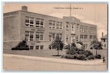 1952 Pitman High School Building Pitman New Jersey NJ Antique Vintage Postcard picture