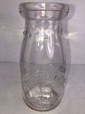 TREHP MILK BOTTLE SPENCER MILK CO. SIDNEY, NY DELEWARE CO. , NY EX- MINT picture