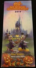 2019 Mickey’s Not So Scary Halloween Party Park Map / Brochure Mint Condition picture