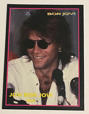 Jon Bon Jovi 1994 Argentina International Rock Cards Licensed Very Rare picture