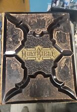 1887 Vintage , rare Family Holy Bible picture