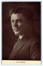 William Farnum Postcard Actor Studio Portrait c1910's Unposted Antique picture