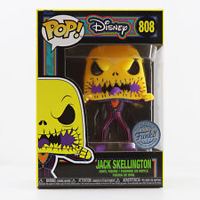 IN HAND Funko POP Disney - Angry Face Jack Skellington (Black Light) Exclusive picture