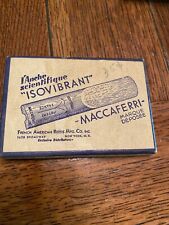 Vintage Isovibrant Maccaferri Fench American Reed EMPTY Box LID ONLY Sax Tenor picture